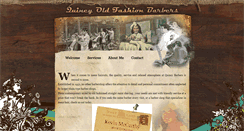 Desktop Screenshot of oldfashionbarbers.com