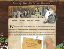 Tablet Screenshot of oldfashionbarbers.com